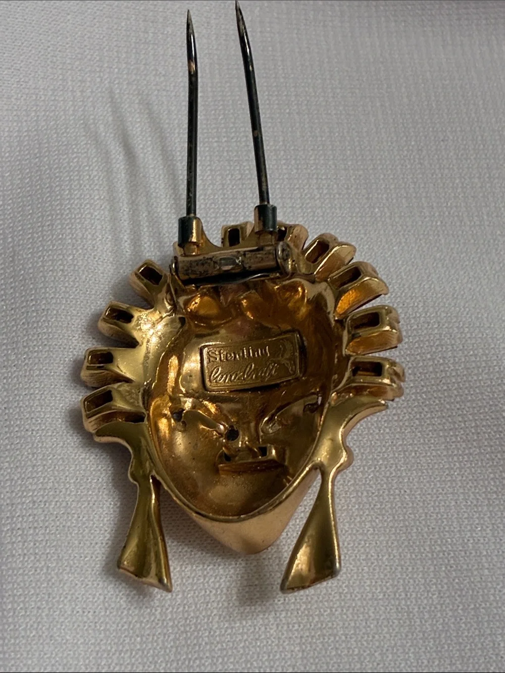 Coro Craft Vintage “Siren” Fur Clip/Brooch
